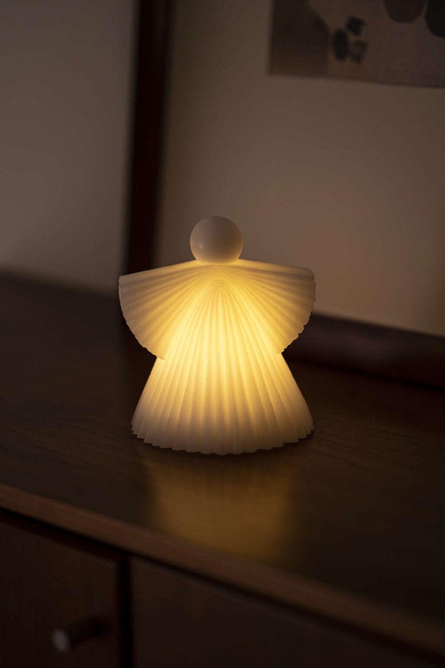 Sirius Asta Lichtdekoration Engel, Weiß