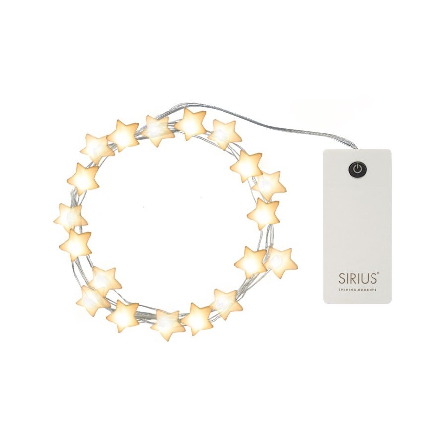 Sirius Ally Sternenlichterkette 2 m, Wei