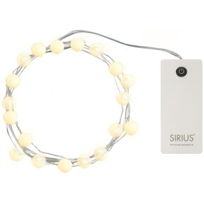 Sirius Ally Kugel Lichterkette LED 2 m, Weiß