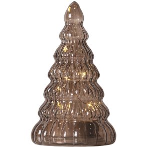 Sirius Lucy Lysdekoration Træ H16,5 cm, Dark Oak