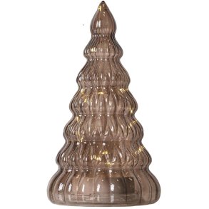 Sirius Lucy Lysdekoration Træ H23,5 cm, Dark Oak