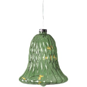 Sirius Luna Lysdekoration Klokke H10 cm, Grn