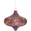 Sirius Dina Glasornament 11 cm, Bordeaux