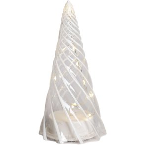 Sirius Vilma Helle Dekoration Holz LED H19 cm, Weiß