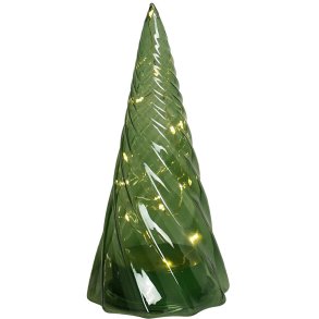 Sirius Vilma Helle Dekoration Holz LED H19 cm, Grün