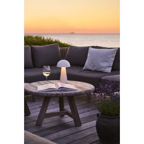 Sirius Sam Trdls Bordlampe H28 cm, Hvid