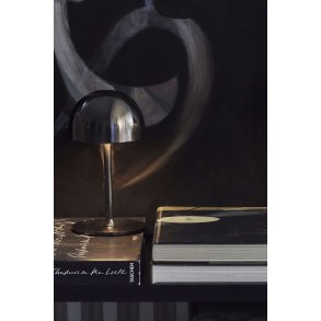 Sirius Tim Trådløs Bordlampe H22 cm, Sort Nikkel