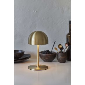 Sirius Tim Trådløs Bordlampe H22 cm, Messing