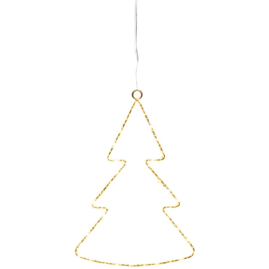 Sirius Liva Hängedekoration Weihnachtsbaum H30 cm, Gold