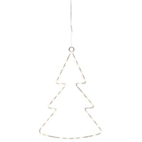 Sirius Liva Hngedekoration Juletr H30 cm, Hvid