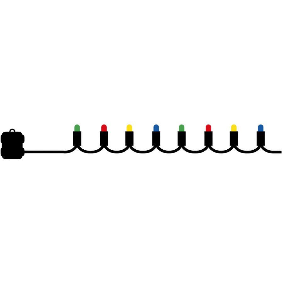 Sirius Easy-Line Batterie-Lichterkette 3,9 m, Multi