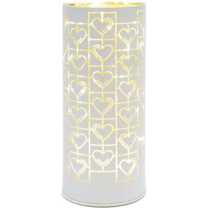 Sirius Frida Glascylinder H20 cm, Hvid