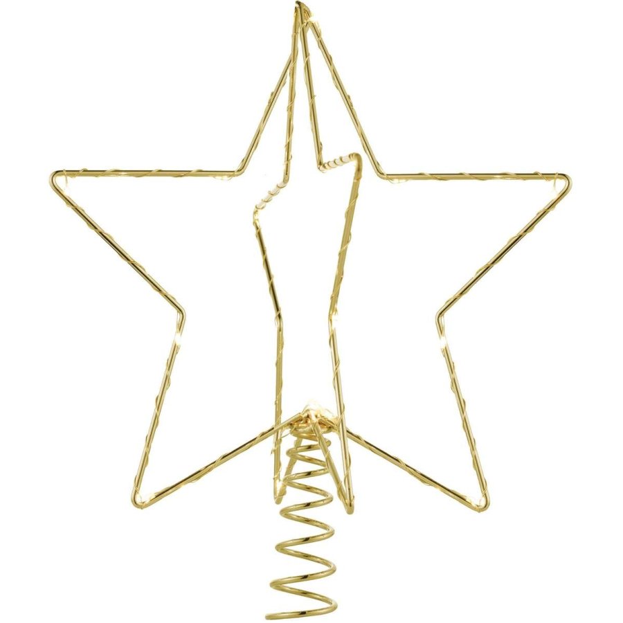 Sirius Christina Weihnachtsbaumspitze H25 cm, Gold