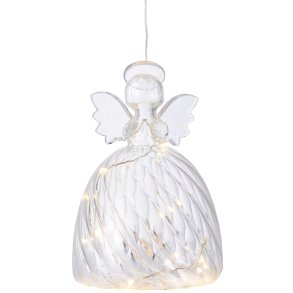 Sirius Wave Lysdekoration Engel H13 cm, Klar