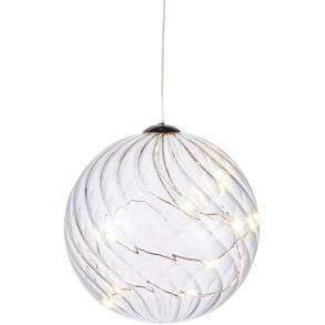 Sirius Wave Lysdekoration 10 cm, Klar