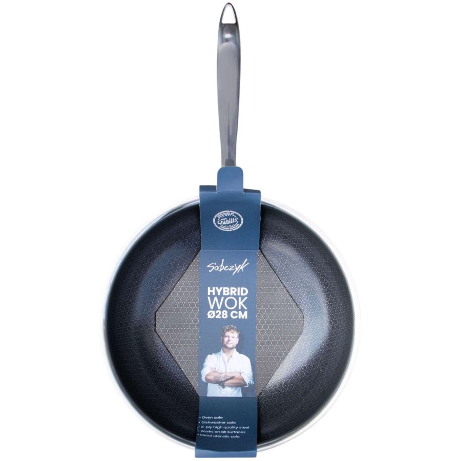 Sobczyk Hybrid-Wok 28cm, Metall