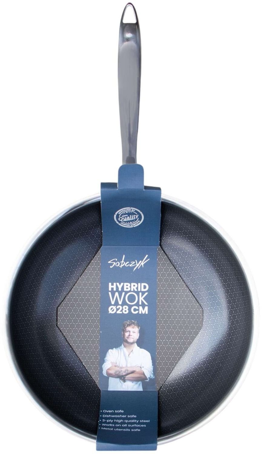 Sobczyk Hybrid-Wok 28cm, Metall