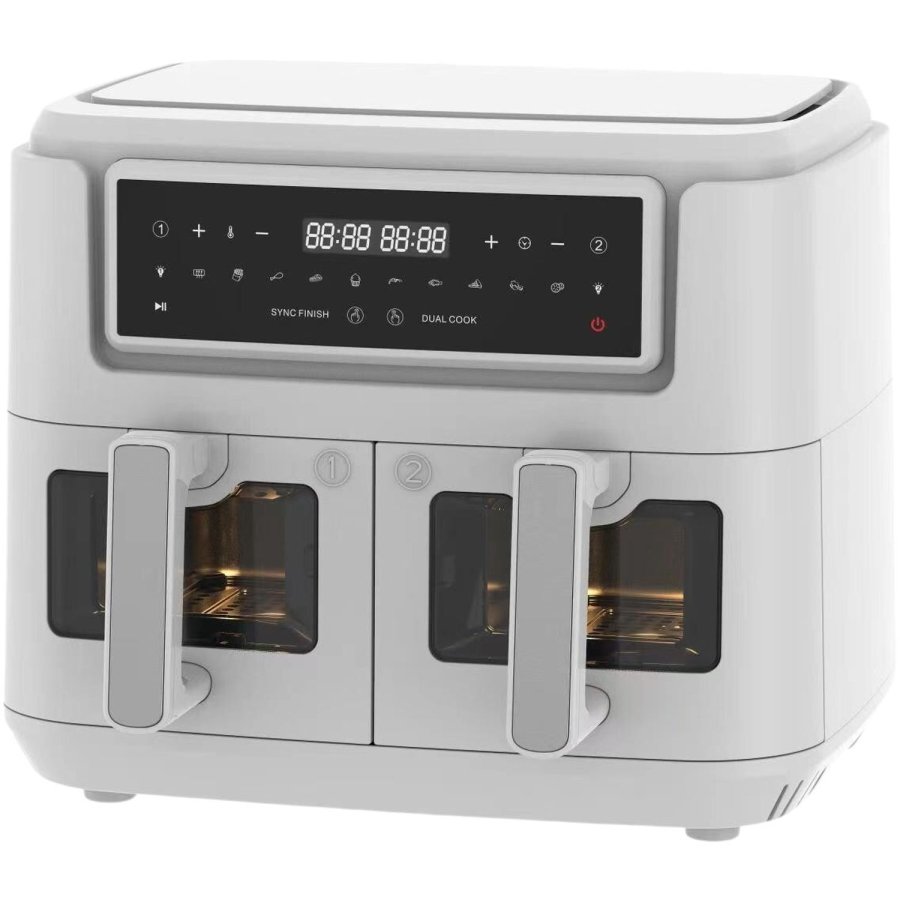 Sobczyk Dual Zone Airfryer 9 L, Hvid