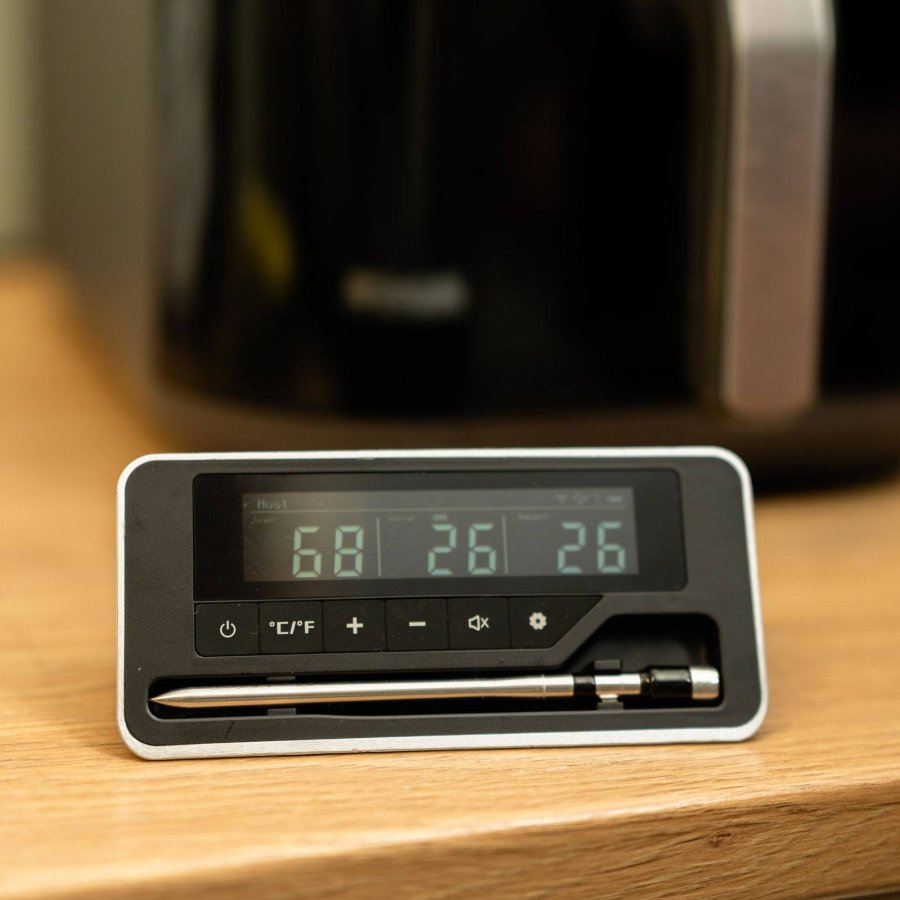 Sobczyk Stegetermometer 13,5 cm, Sort