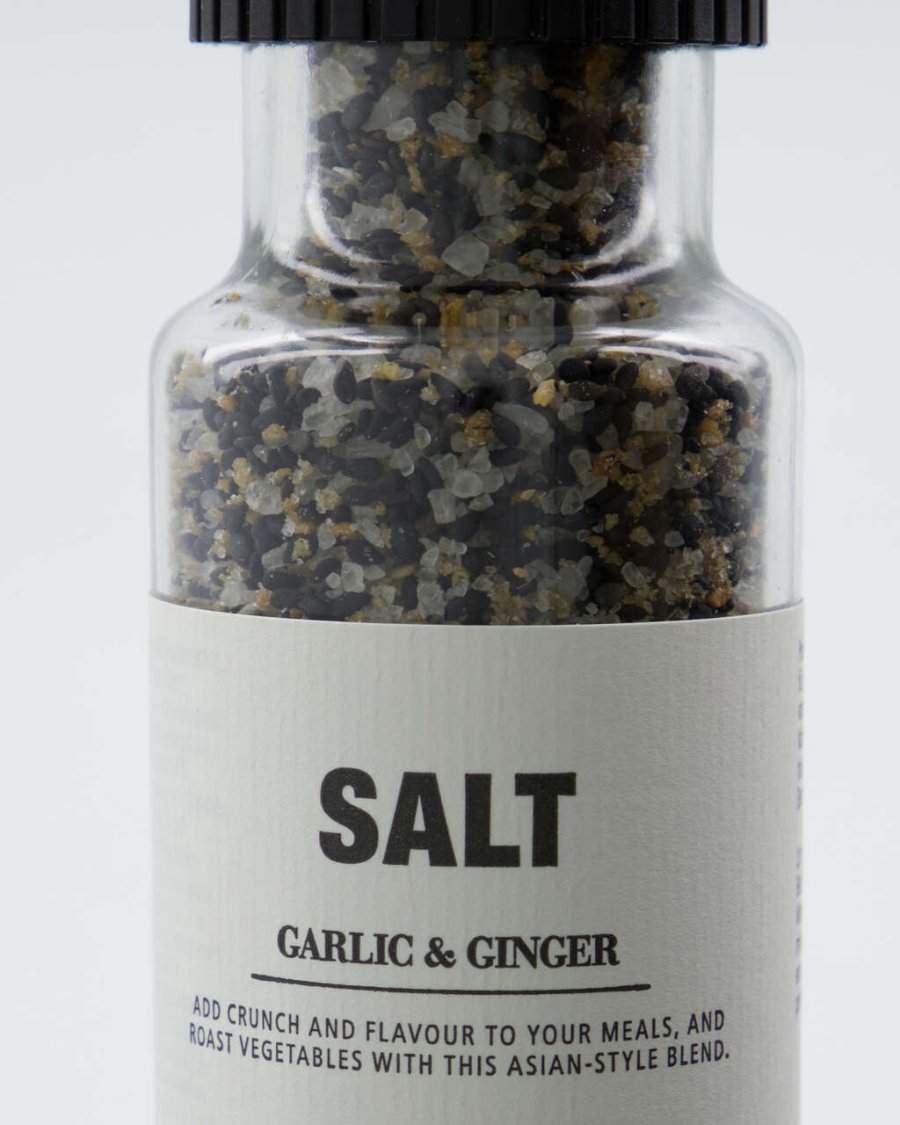 Nicolas Vahé Salt 255 g, Garlic & Ginger