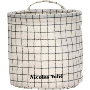 Nicolas Vahé Basket Opbevaringskurv H15 cm, Grå