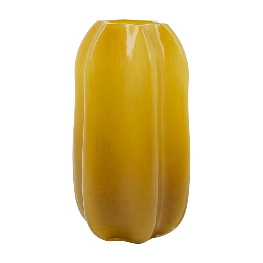 House Doctor Nixi Vase H22 cm, Amber