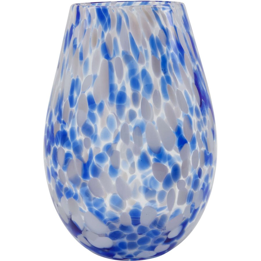 House Doctor Mote Vase H24,5 cm, Blau