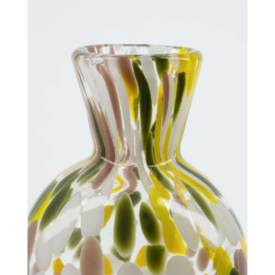 House Doctor Mote Vase H11 cm, Gelb