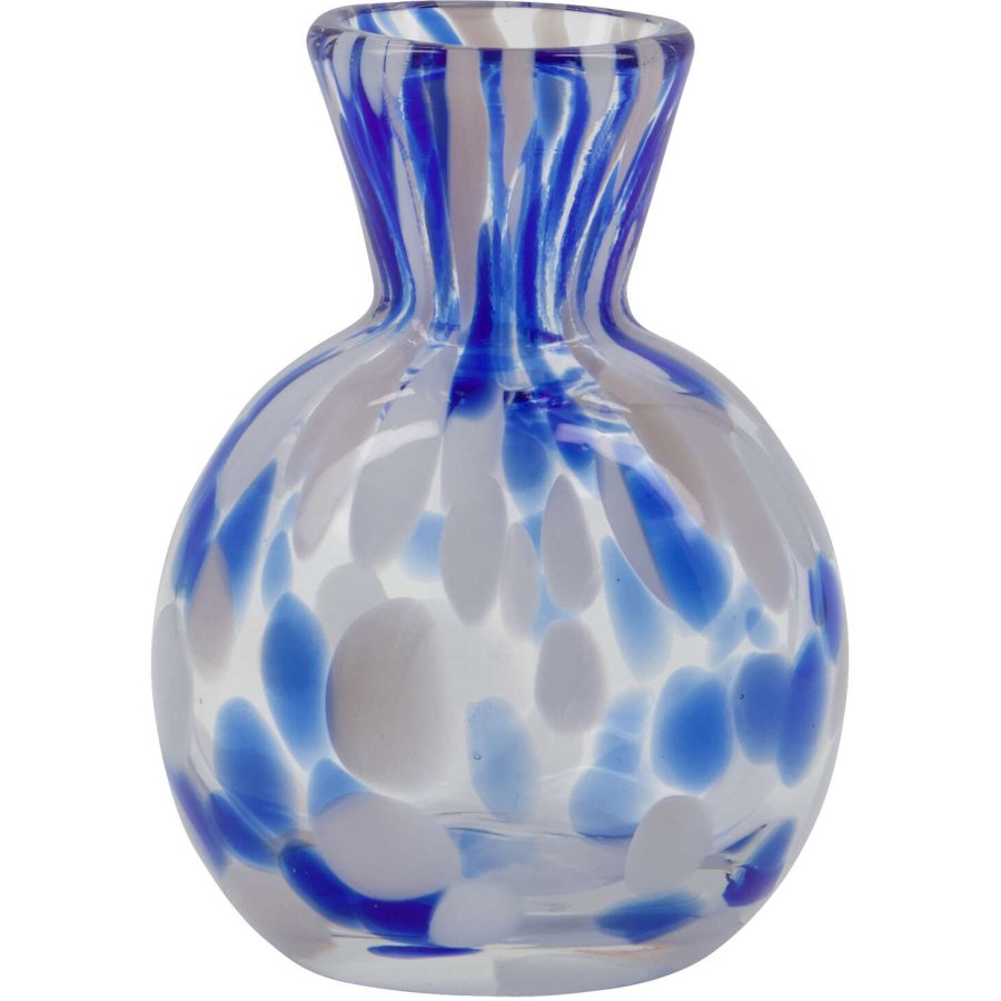 House Doctor Mote Vase H11 cm, Blau