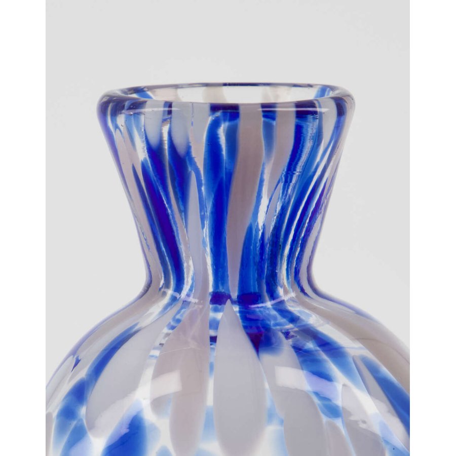 House Doctor Mote Vase H11 cm, Blau