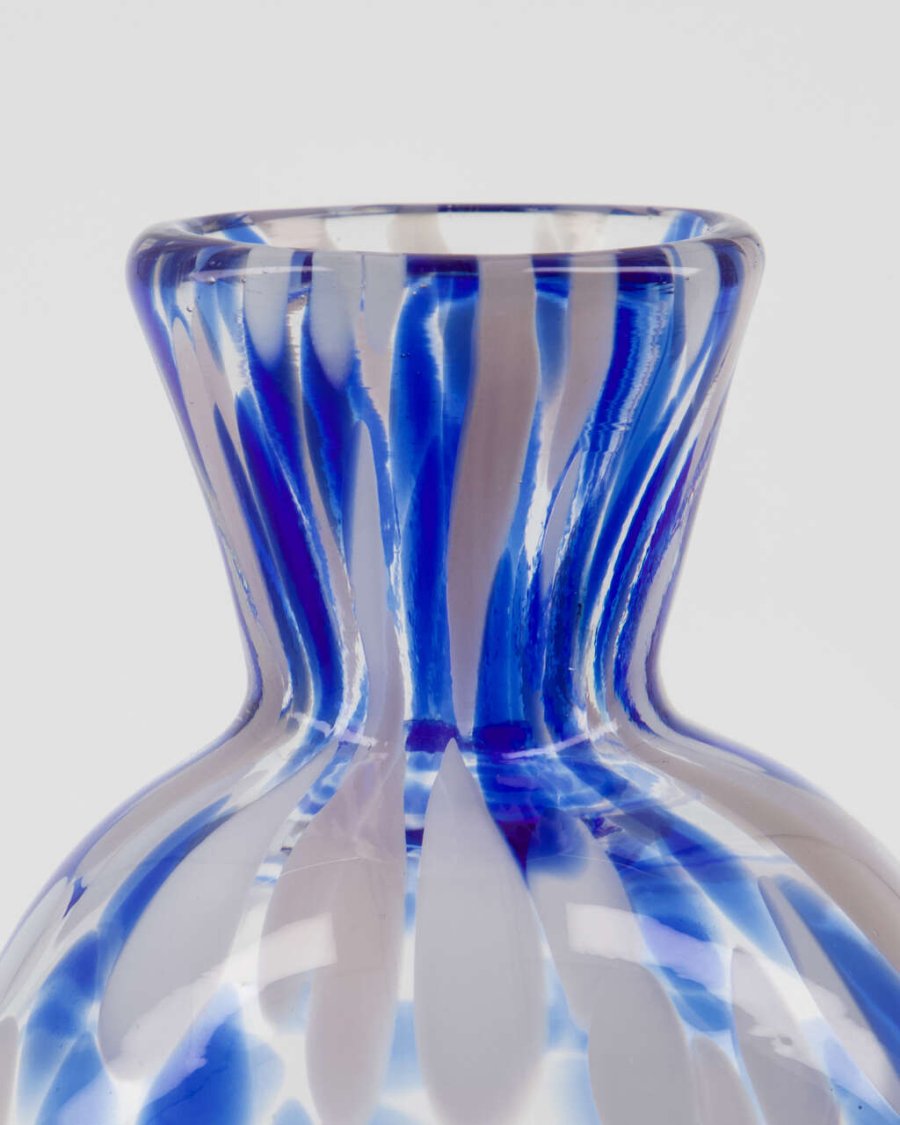 House Doctor Mote Vase H11 cm, Blau