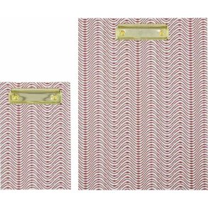 House Doctor Clip Klemmbretthalter 2er Set, Rot