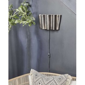 House Doctor Flola Væglampe 19 cm, Antik Brun