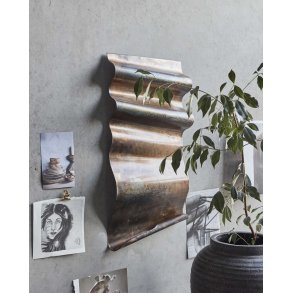 House Doctor Faha Vægkunst 60 cm, Antik Brun