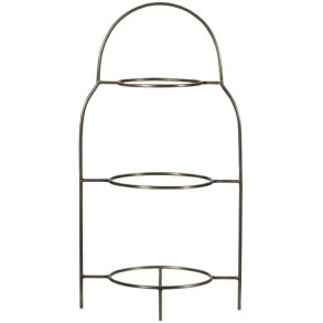 House Doctor Sana Tallerkenopsats H47 cm, Antik Messingfinish