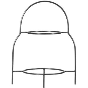 House Doctor Sana Tallerkenopsats H32 cm, Slvfinish