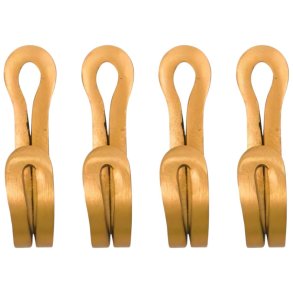 House Doctor Yra Krog 4 stk. H5 cm, Messingfinish