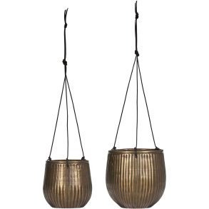 House Doctor Plan Hngender Topf 2er Set, Golden