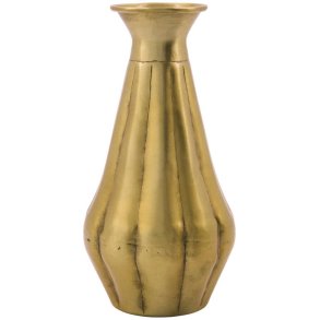 House Doctor Violet Vase H20 cm, Golden