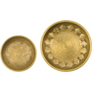 House Doctor Una Schssel 2er Set, Golden