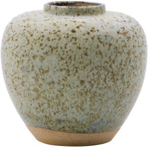 House Doctor Tino Vase H9 cm, Grau