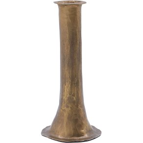House Doctor Ticca Lysestage H16 cm, Antik Guld