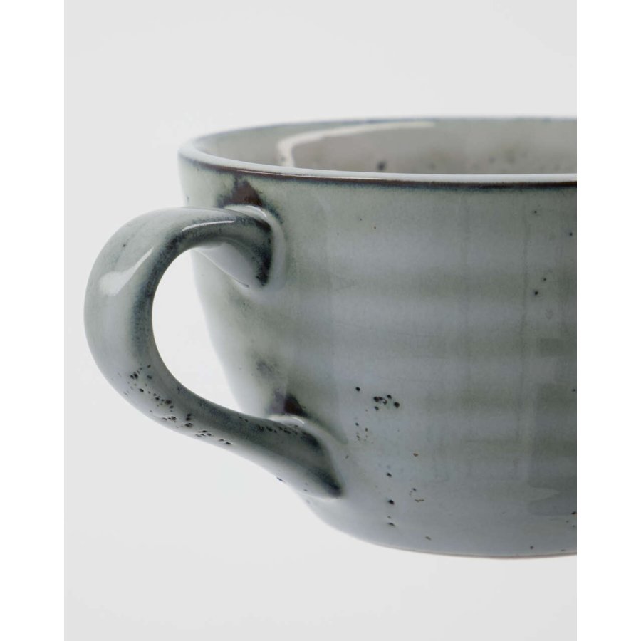 House Doctor Rustic Teetasse 30 cl, Grau/Blau