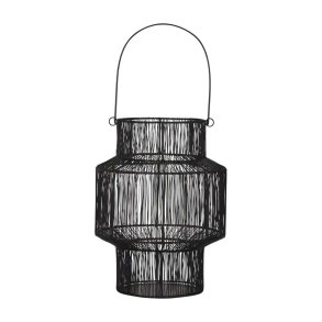 House Doctor Alive Lanterne H37 cm, Sort