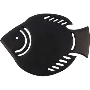 House Doctor Viro Untersetzer 22x15 cm, Schwarz