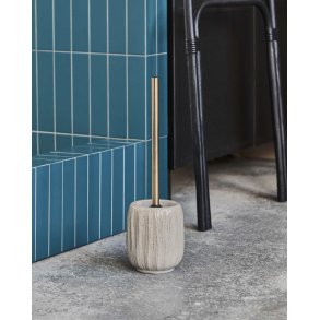 House Doctor Deco Toiletbørste 40 cm, Råhvid