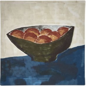 House Doctor Bowl Wandkunst 25x25 cm, Blau/Sand