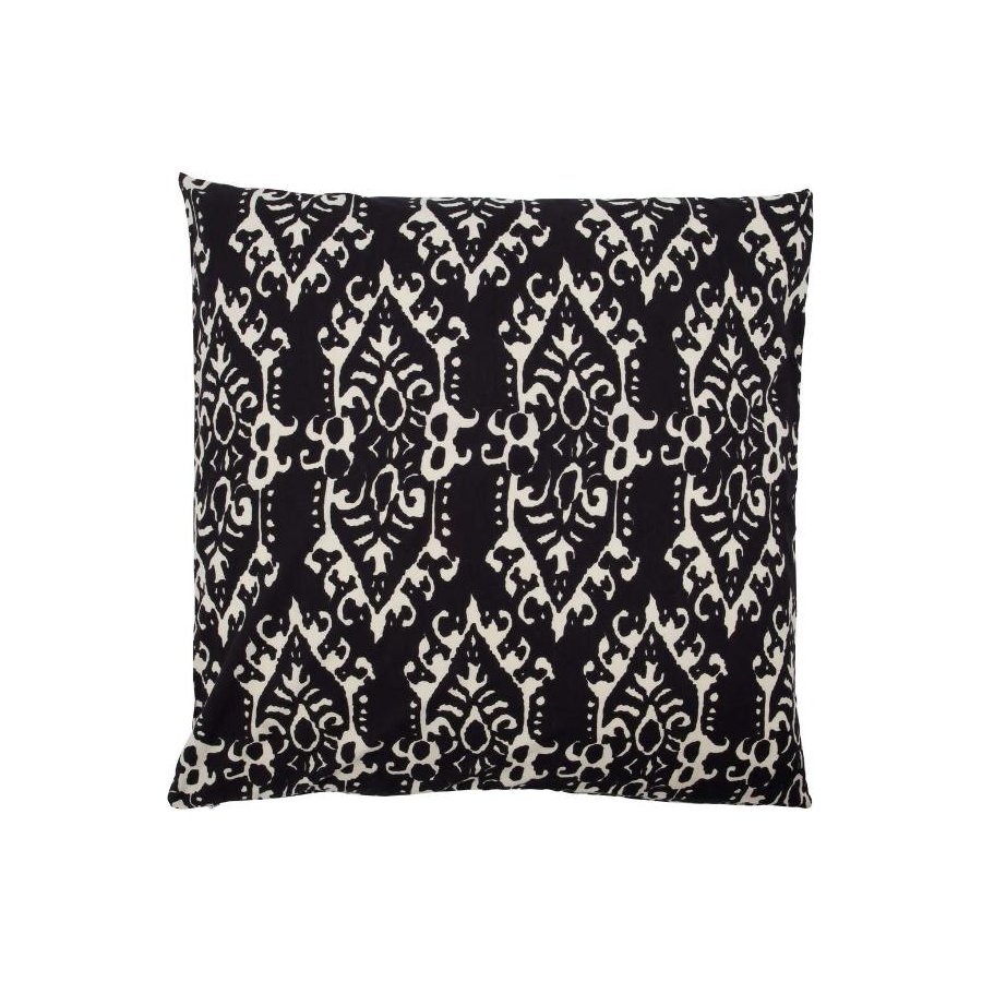 House Doctor Ikat Kissenbezug 50x50 cm, Schwarz