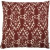 House Doctor Ikat Kissenbezug 50x50 cm, Gebranntes Rot