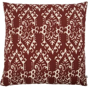 House Doctor Ikat Pudebetræk 50x50 cm, Brændt Rød
